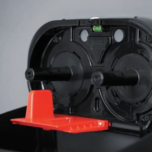 B&W Toilettenpapierspender für Kleinrollen SCHWARZ (T4)